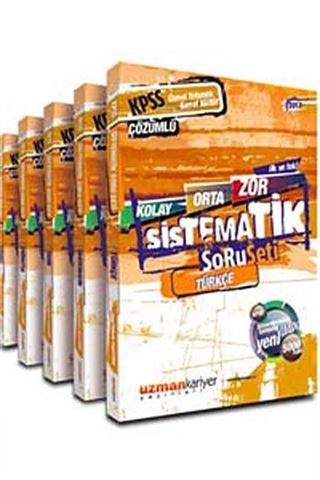 2013 KPSS Genel Yetenek - Genel Kültür Sistematik Soru Seti (Modüler) (5 Kitap)