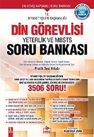 2014 Din Görevlisi Yeterlik ve MBSTS Soru Bankası