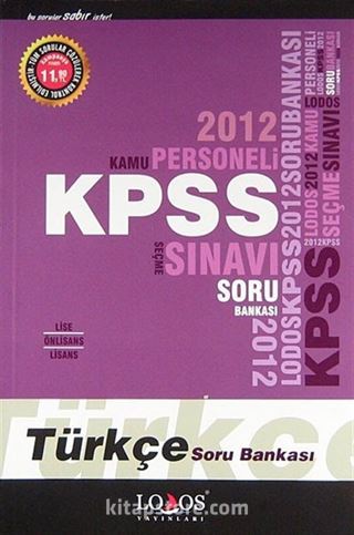 2012 KPSS Türkçe Soru Bankası