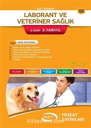 Laborant ve Veteriner Sağlık 2. Sınıf 3. Yarıyıl