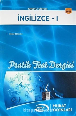 Kredili Sistem İngilizce -1 Pratik Test Dergisi (Kod:5051)