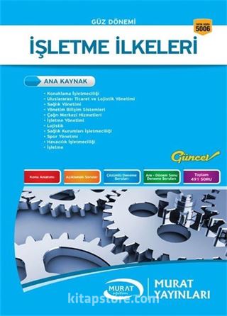 İşletme İlkeleri (Kod:5006)