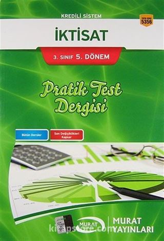 Kredili Sistem İktisat 3. Sınıf 5. Dönem Pratik Test Dergisi (Kod:5356)