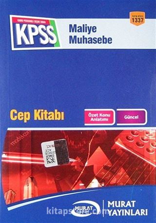 KPSS Maliye Muhasebe Cep Kitabı (Kod:1337)