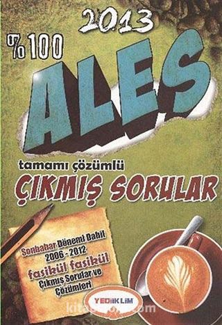 2013 Ales Tamamı Çözümlü Çıkmış Sorular