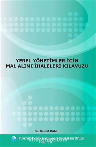 Yerel Yönetimler İçin Mal Alımı İhaleleri Kılavuzu