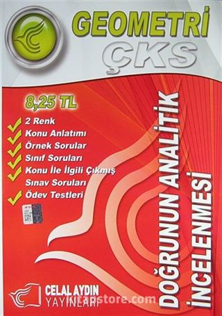 Geometri - Doğrunun Analitik İncelenmesi