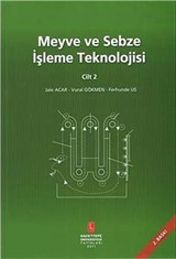 Meyve ve Sebze İşleme Teknolojisi -2