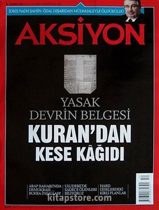 Aksiyon Haftalık Haber Dergisi / Sayı: 942 - 24 - 30 Aralık 2012