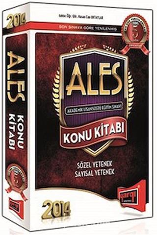 2014 Ales Konu Kitabı Sözel Yetenek-Sayısal Yetenek