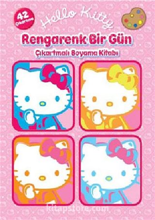 Hello Kitty Rengarenk Bir Gün