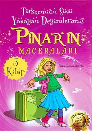 Pınar'ın Maceraları (5 Kitap) / Türkçemizin Süsü Yaşayan Deyimlerimiz