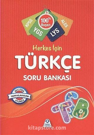 Herkes İçin Türkçe Soru Bankası KPSS, YGS, LYS, ALES