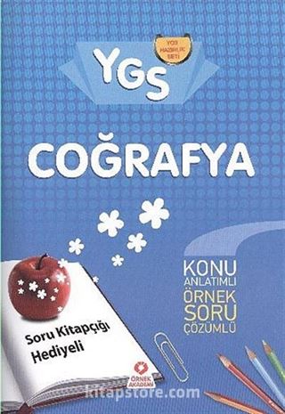 YGS Coğrafya Konu Anlatımlı Örnek Soru Çözümlü