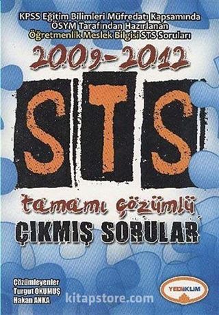 2009-2012 STS Tamamı Çözümlü Çıkmış Sorular