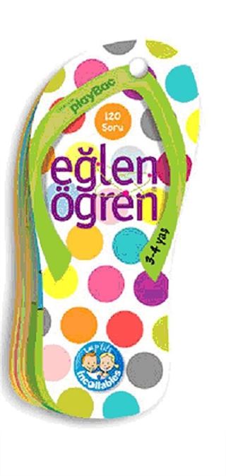 Eğlen Öğren Flip Flop 3-4 Yaş