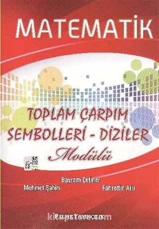 Matematik Toplam Çarpım Sembolleri-Diziler Modülü