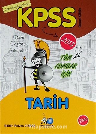 2013 KPSS Tarih / Cep Kitapları Serisi - Tüm Adaylar İçin