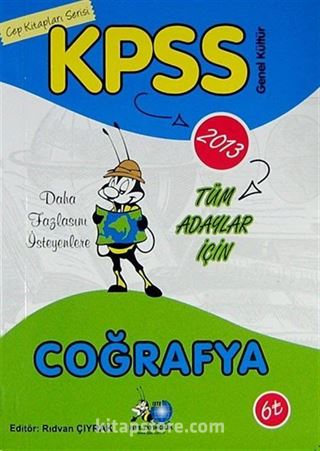 2013 KPSS Coğrafya / Cep Kitapları Serisi - Tüm Adaylar İçin