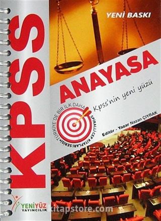 KPSS Anayasa / Spiralli Cep Kitapları Serisi