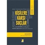 Kişilere Karşı Suçlar / Mustafa Artuç