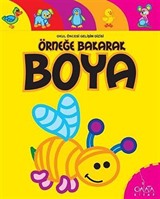 Örneğe Bakarak Boya - Hayvanlar 3 (Arı)