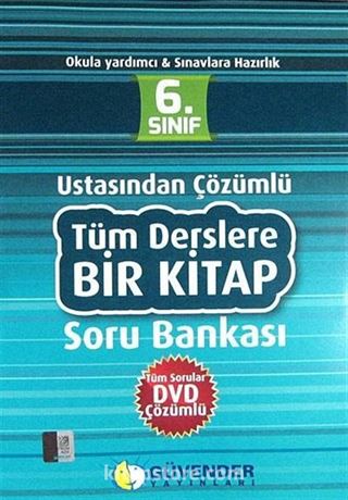 6. Sınıf Ustasından Çözümlü Tüm Derslere Bir Kitap Soru Bankası