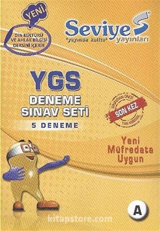 YGS Deneme Sınav Seti A (5 Deneme) / Yeni Müfredata Uygun