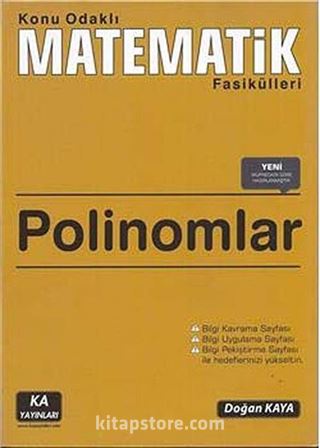 Polinomlar / Konu Odaklı Matematik Fasikülleri