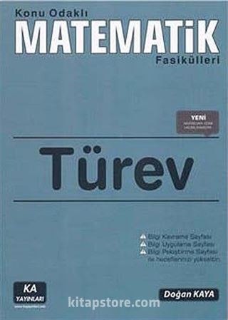 Türev / Konu Odaklı Matematik Fasikülleri