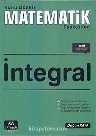 İntegral / Konu Odaklı Matematik Fasikülleri