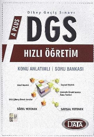 A Plus DGS Hızlı Öğretim Konu Anlatımlı Soru Bankası