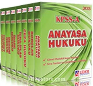 KPSS-A Hukuk Seti 7 Kitap