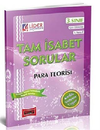 AÖF 3. Sınıf 5. Yarıyıl Tam İsabet Sorular Para Teorisi