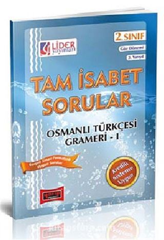 Tam İsabet Sorular Osmanlı Türkçesi Grameri -I 2.Sınıf 3. Yarıyıl (Cep Boy)