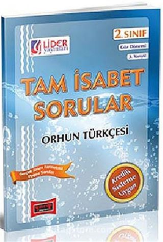 Tam İsabet Sorular Orhun Türkçesi 2. Sınıf 3. Yarıyıl