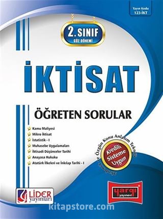 AÖF İktisat Öğreten Sorular / 2. Sınıf - 3. Yarıyıl