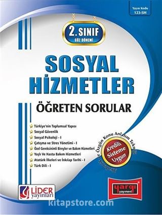 AÖF 2. Sınıf - 3.Yarıyıl Sosyal Hizmetler Öğreten SorulaR