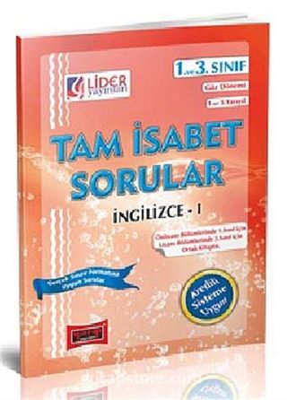 Tam İsabet Sorular İngilizce-I 1. ve 3. Sınıf Ortak