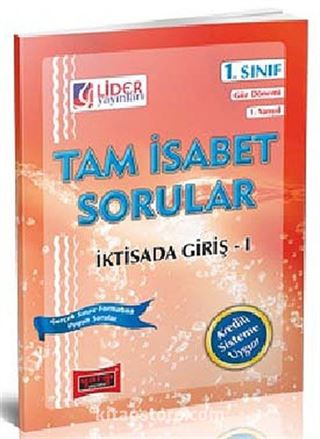 Tam İsabet Sorular İktisada Giriş -1 1. Sınıf 1. Yarıyıl