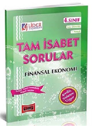 Tam İsabet Sorular Finansal Ekonomi 4. Sınıf 7. Yarıyıl