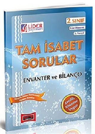 Tam İsabet Sorular Envanter ve Bilanço 3. Sınıf 5. Yarıyıl