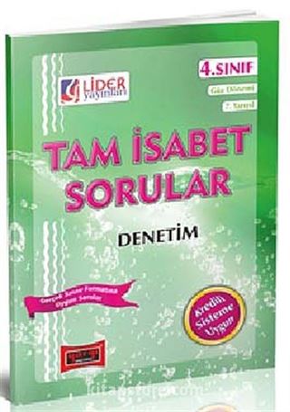 Tam İsabet Sorular Denetim 4. Sınıf 7. Yarıyıl