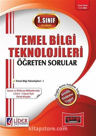 Temel Bilgi Teknolojileri Öğreten Sorular / 1.Sınıf - 1.Yarıyıl