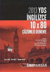 2013 YDS İngilizce 10x80 Çözümlü Deneme