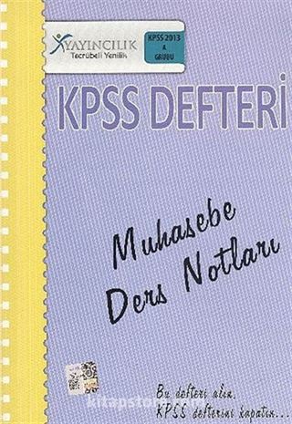 KPSS Defteri Muhasebe Ders Notları