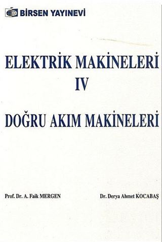 Elektrik Makineleri IV / Doğru Akım Makineleri