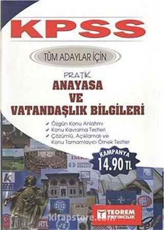 2013 KPSS Pratik Anayasa ve Vatandaşlık Bilgileri Konu Anlatımlı