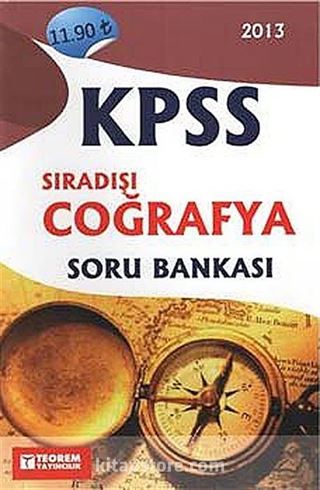 2013 KPSS Sıradışı Coğrafya Soru Bankası