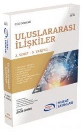 Uluslararası İlişkiler 2. Sınıf 3. Yarıyıl (Kod:5631)